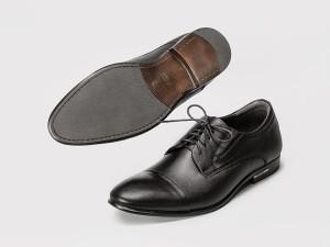 Черные туфли на серой подошве Faber -112601_1