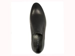 Черные классические туфли Faber-115901-1в. Вид сверху.